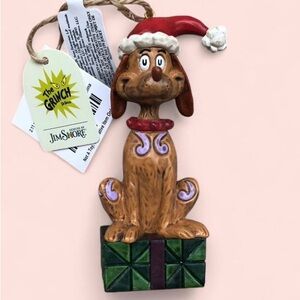 NWT Max w/Hat Dr Seuss The Grinch Jim Shore 2023 3.73” Tall